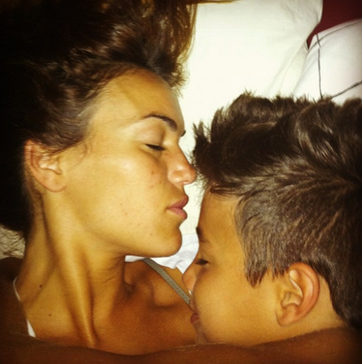 Liliana com Miguel Ângelo