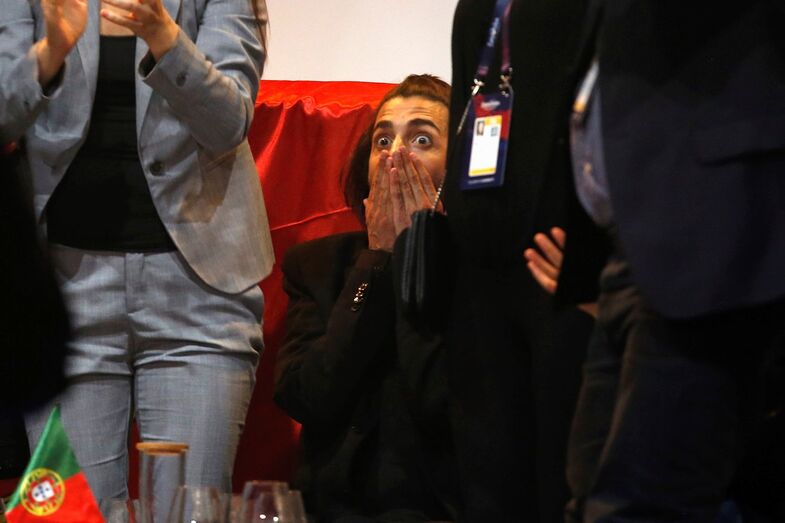 O espanto de Salvador quando foi apurado para a final da Eurovisão 