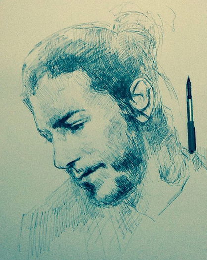 Artistas criam várias ilustrações de Salvador Sobral 