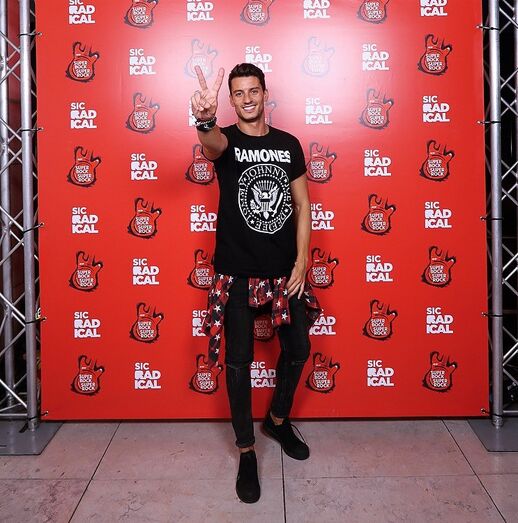 Ruben Rua divertido no primeiro dia do festival