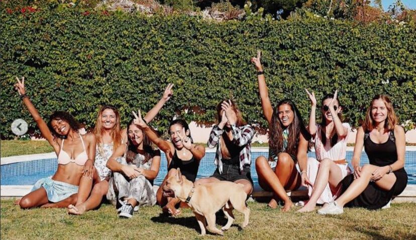 Últimos momentos antes do grande dia.