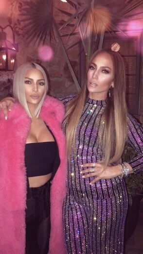 Kim Kardashian e Jennifer Lopez