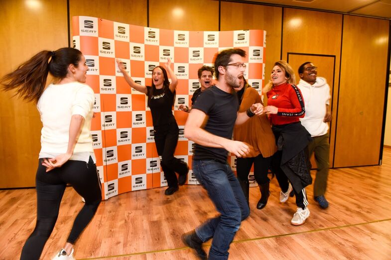 Helena Costa, Afonso Pimentel, Maria Sampaio, Miguel Costa e Catarina Gouveia 
