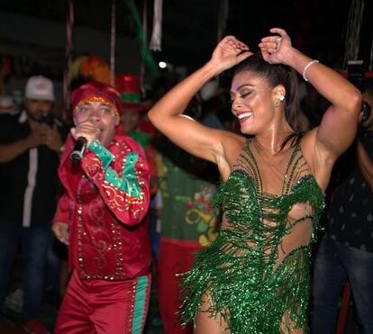 O regresso de Juliana Paes ao sambódromo 
