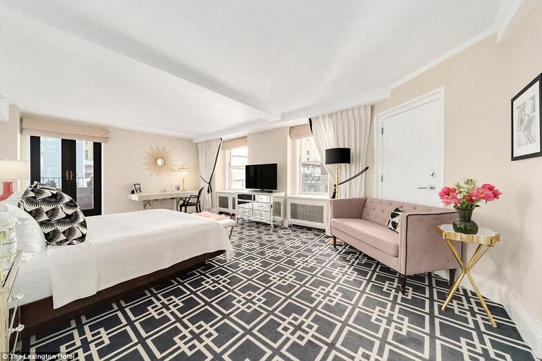 Cama onde dormia Monroe e marido