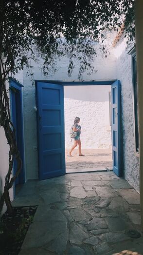 Felices los 4! As férias paradisíacas da família Herédia Sobral na Grécia