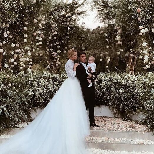 As imagens mais bonitas do "casamento real de Itália" 