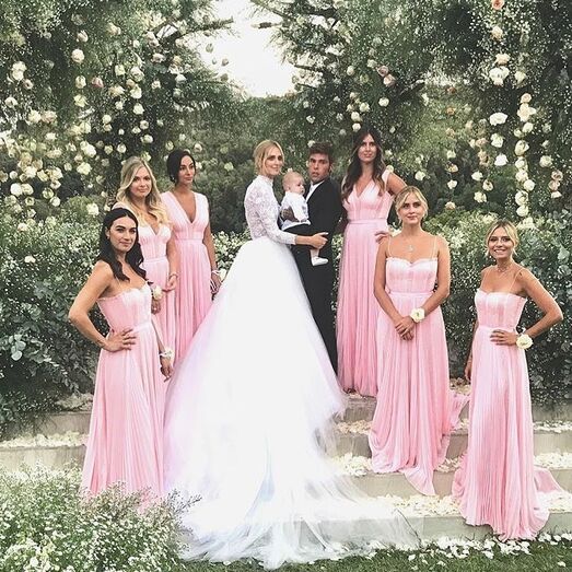 As imagens mais bonitas do "casamento real de Itália" 