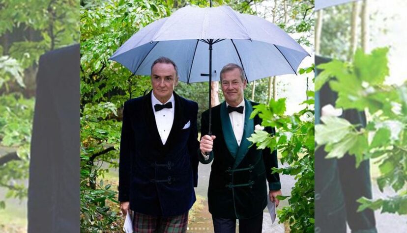 O primo de Isabel II que casou... com um homem