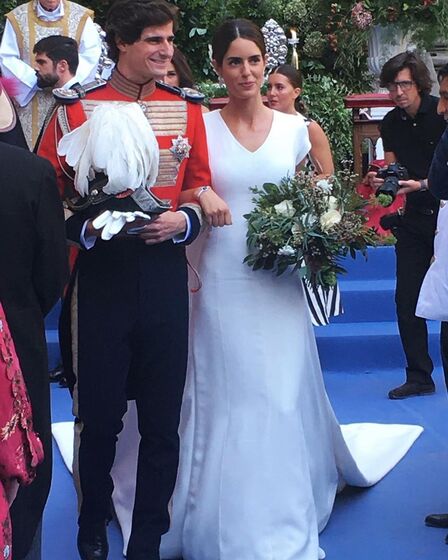 A cerimónia que está a parar Espanha. Casou o neto da duquesa de Alba 
