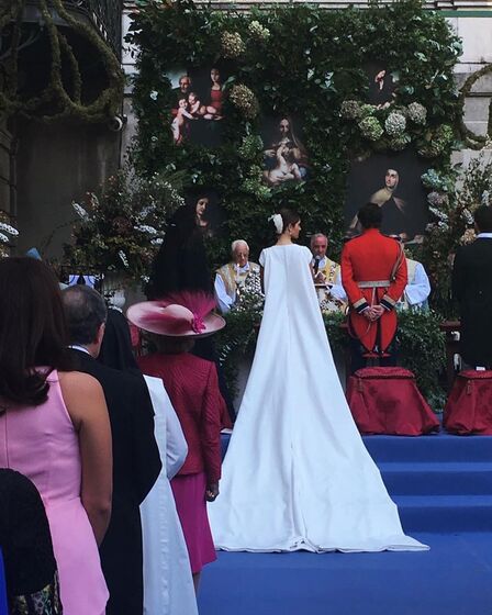 A cerimónia que está a parar Espanha. Casou o neto da duquesa de Alba 