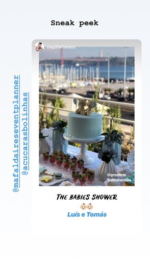 Ternura em dose dupla no 'Chá dos bebés' de Inês Herédia e Gabriela Sobral