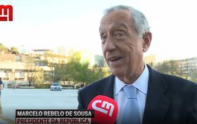 Marcelo Rebelo de Sousa ansioso pela estreia da novela 'Alguém Perdeu'