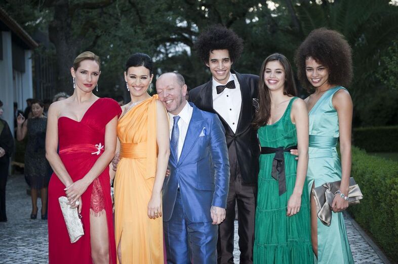 Em 2013, no casamento de Eduardo Beauté e Luís Borges, Fernanda Serrano, Fátima Lopes, Sara Sampaio e Ana Sofia Martins