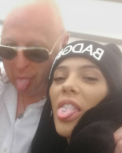 Milos Kant e Andreia Machado, ex-concorrente de 'Love On Top, em jeito de provocação
