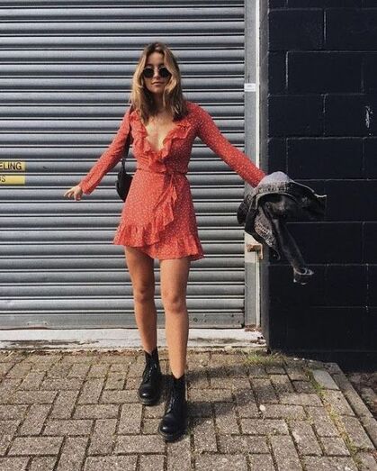 'Looks' com botas Militares 